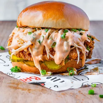 Çıtır Tavuk Burger